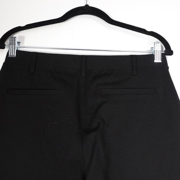 New Quince Medium Tall Ultra-Stretch Ponte Straight Leg Pant Black 3551-17 - Picture 9 of 12